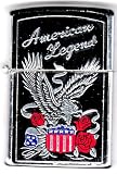 American Legend Lighter ~ Polished Crome Lighter