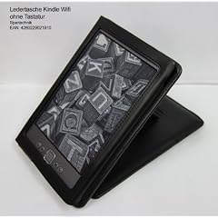 Tasche f�r Kindle WIFI ohne Tastatur 15 cm (6 Zoll) -mit St�nder - bestes Case f�r Kindle WIFI AMAZON E-Book Reader 15cm Display - Elektronisches Buch schwarz