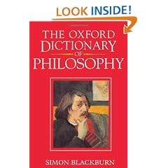 The Oxford Dictionary of Philosophy