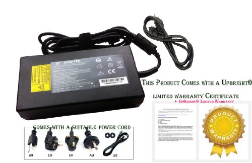 UpBright® NEW AC Adapter For MSI AG270 2PE-004US,AG270 2PE-003US,AG270 2PE-005US,AG270 2PC-007US,AG270 2PC-006US Gaming Laptop Power Supply Cord Cable Battery Charger Mains PSU