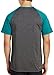 adidas Performance Men's Ultimate Short-Sleeve Crew Tee, Large, Dark Grey/EQT Green/Black