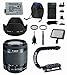 Canon EF-S 18-55mm f/3.5-5.6 IS STM Lens + Hood + Case + LP-E8 Battery + LED 160 + Charger + ForGrip Handle + Filters [Frustration-Free Packaging] EOS T3i Kit