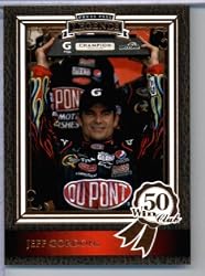 2010 Press Pass Legends Racing Card # 66 Jeff Gordon 50 In Protective Screwdown Case!