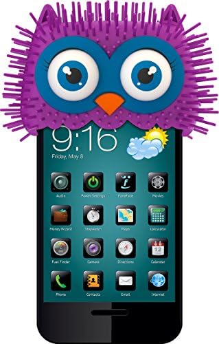 FoneFace AUNT PORIE Owl Phone Topper - Skin - Retail Packaging - Lavender