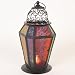 Large Moroccan Coloured Glass Candle Lantern, 30cm