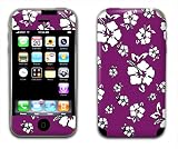 Hibiscus Design Decal Protective Skin Sticker for Apple iPhone