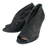 「Clarks(クラークス) レザー サンダル スキーリフト レディース ブラックスエード 20343819 4.5(23.5cm)」の画像