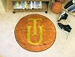 Tuskegee Golden Tigers 29" Round Basketball Floor Mat (Rug)