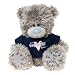 Me to You, Tatty Teddy, Grey Teddy Bear Wearing A 'Best Boyfriend' T-shirt, Sits 6