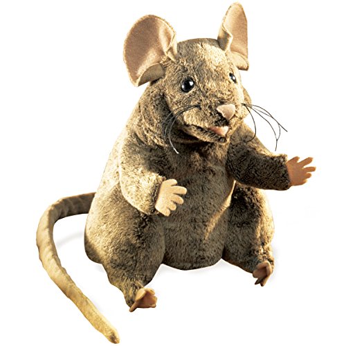 Folkmanis Mouse Hand Puppet, Brown
