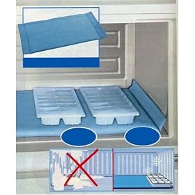 ANTI FROST MATS - DELUXE TWIN PACK/ FROST FREE FREEZER