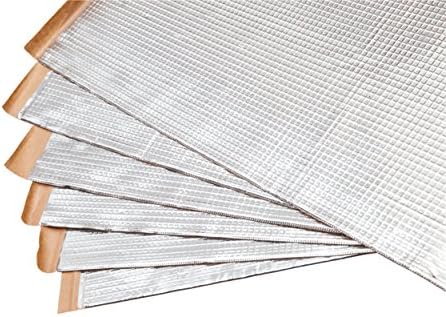 Noico 80 Mil X 72 Sq Ft Self-adhesive Foil & Butyl Mat Audio Deadening and Sound Dampening Automotive Insulation (Sound Deadener for Cars & Trucks)