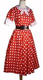 Hey Viv ! 50s Retro Style Lucy Dress - Polka Dot