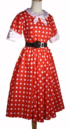 Hey Viv ! 50s Retro Style Lucy Dress - Polka 