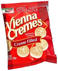 Keebler Vienna Cremes Bite Size Cookies, 1.75-Ounce Single Serve Packs (Pack of 60)