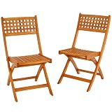 Tofino Lattice Folding Chair - Set of 2