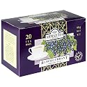 Ahmad Tea Blackcurrant Tea, Tea Bags, 20-Count Boxes (Pack of 6)