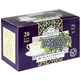 Ahmad Tea Blackcurrant Tea, Tea Bags, 20-Count Boxes (Pack of 6)