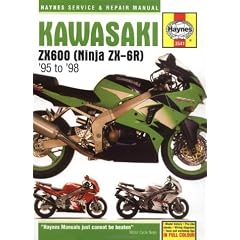 Kawasaki ZX-6R Ninja Fours (1995-98) Service and Repair Manual (Haynes Service and Repair Manuals)