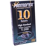 Memorex 10-Hour VHS Videocassette