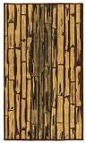 Contemporary Area Rug, 828 Watercolors Collection 100% Wool 8x10 Bamboo