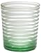 Signature Housewares Sandpiper 13-Ounce Double Old-Fashioned Glasses, Green, Set of 4