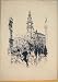 Bredes Fleet St Sketch Etching Black White Print C1910