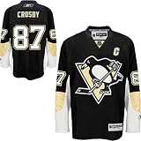 Reebok Pittsburgh Penguins Sidney Crosby Youth Premier Home Jersey
