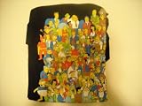 The Simpsons Cast Shirt Size Large