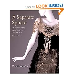 A Seperate Sphere: Dressmakers in Cincinatti's Golen Age, 1877-1922 (Costume Society of America)