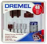 Dremel 685-01 48 Pc Cutting/Carving Accessory Set