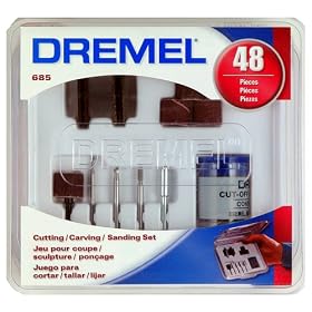 Dremel 685-01 48 Pc Cutting Carving Accessory Set by Dremel