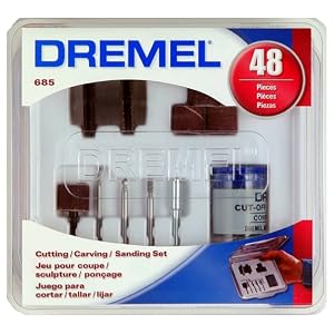 Dremel 685-01 48-Piece Cutting/Carving Accessory Set