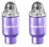 StreetGlow ANTLPR L.E.D. Tire Lights - Purple