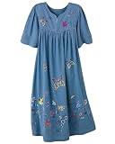 National Denim Butterfly Dress