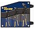 IRWIN Tools VISE-GRIP GrooveLock Pliers Set, 3-Piece with Kit Bag (2078711)