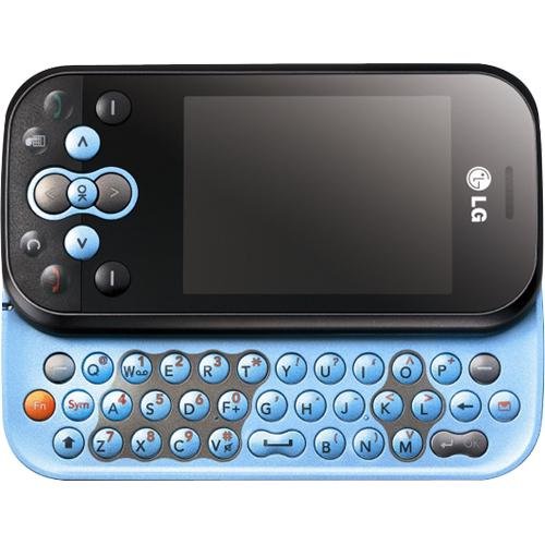 LG KS360 Unlocked phone with 2 MP camera, stereo MP3 Bluetooh, Video Player, international version with no warranty (Blue)