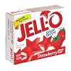 Jell-O Gelatin Dessert, Strawberry, 3-Ounce Boxes (Pack of 24)