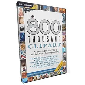 Mammoth 800,000 Clipart for Macintosh