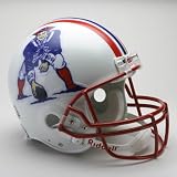 New England Patriots 1990-1992 Authentic Pro Line Riddell Throwback Full Size Helmet