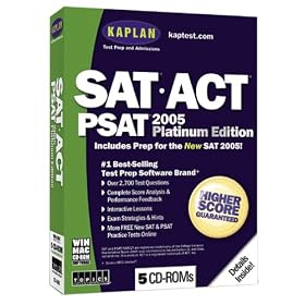 SAT/ACT/PSAT 2005 Platinum Edition