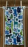 Blue Zoo Burp Cloth Set
