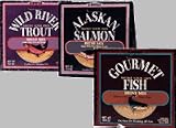 Wild river trout