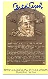 Orlando Cepeda Hall Of Fame Gold Plaque