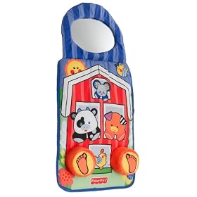 Deluxe Play'n View Car Mirror Toy with Music and Lights by 