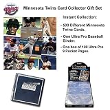 Various Brands Minnesota Twins 500 Card Collector Gift Set