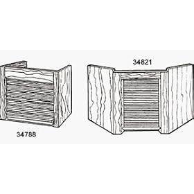 Hardwood Appliance Garage: Corner Unit, Red Oak