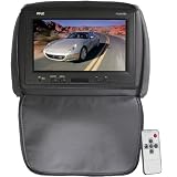 Pyle PL90HRBK Adjustable Headrest/ Built-In 9-Inch TFT-LCD Monitor with IR Transmitter (Black)