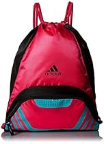 adidas Team Speed II Sackpack, Shock Pink/Shock Mint, One Size
