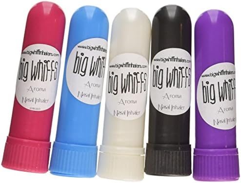 Aromatherapy Essential Oil Blank Nasal Inhaler Sticks - Plastic Tubes Tools for Aroma Oils (5, Combo2)